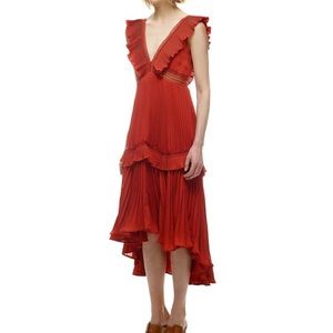 self portrait calla dress